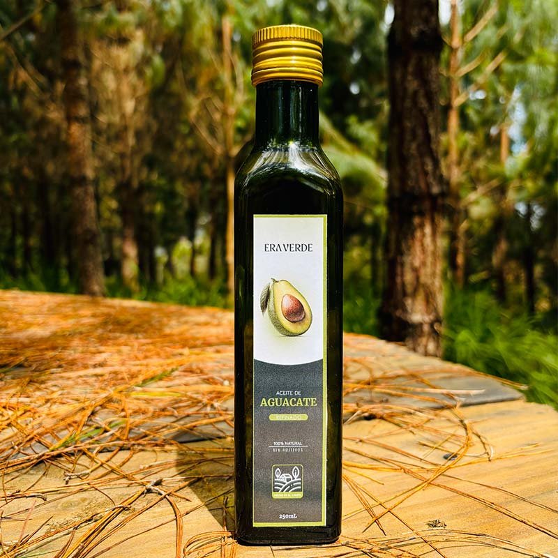 Aceite de aguacate Extra Virgen era verde